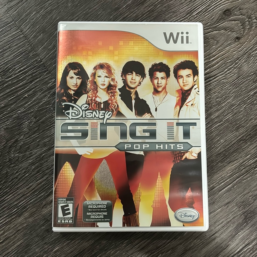 Wii - Disney Sing It: Pop Hits 🎤